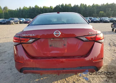 2021 Nissan Sentra Sv из США, поврежденный, VIN 3N1AB8CV2MY220761